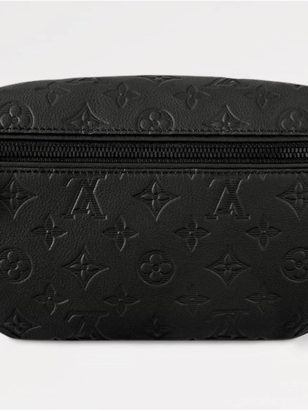 Louis Vuitton Black Monogram Embossed Crossbody Bag - Picture 6 of 10